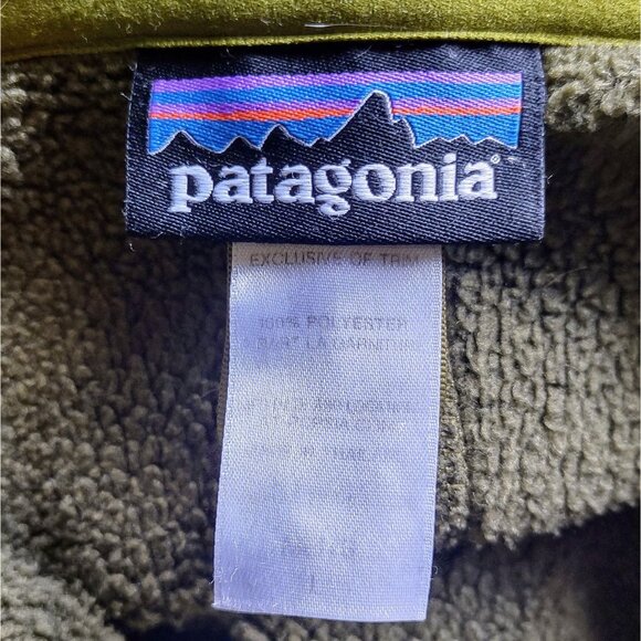 Patagonia Women's Better Sweater Jacket Green Size Large Full Zip Zip Pockets - Picture 5 of 7
